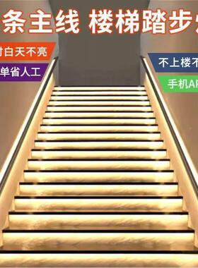 LT-8888led梯踏楼步灯285步全套成品免布线LT灯-888（主机+电源+