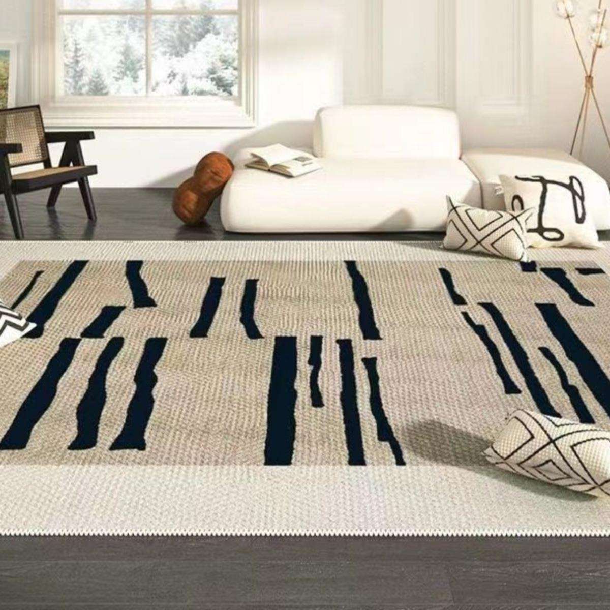 客厅毯耐打理沙发轻奢易茶几毯现代地简约家用卧脏室满铺TVN防滑