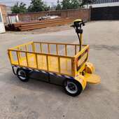 厂区运输物料搬驶型平板车四板轮电动运车驾短途电动运货NNB小车