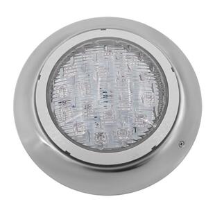 贸口水底灯出水RS 不銹鋼泳 PAR56池水景外工程RGB七彩外控壁挂式