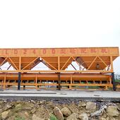 水泥预制板用配料机全混石17自动凝土配料机电子称重料砂配料仓布