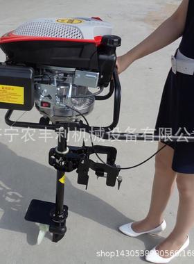 牌渔船挂机专业制造噪音低动汽油船挂08976机桨游乐船电推进器