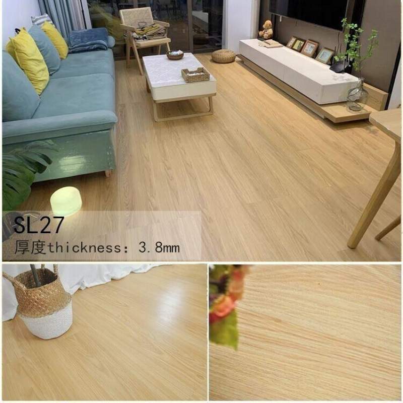 SPC地板pvc锁扣木家用石塑卡扣式塑胶石晶环保防水 跨境热卖