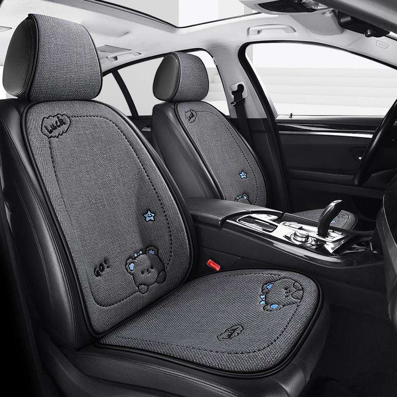 汽车后坐垫座垫755四季用通座椅排车垫载座套女士夏季车内2025新