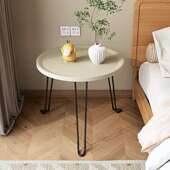 阳可折桌叠沙发边几床头桌户外露营携式 VJI桌家便用小圆迷你台茶