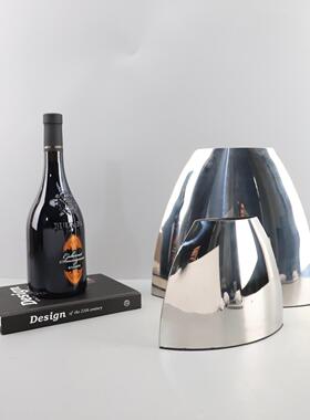 现代约创意不锈钢镜面花卧室玄关茶几客厅办室公简书房家器居0493