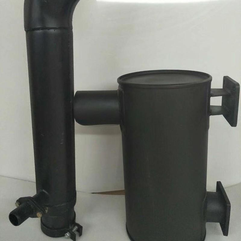 临工龙工柳工徐车工常林5铲潍龙工50铲柴上柴载装机0尾管排气管消