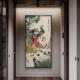 画饰玄关进唐门轻奢高20256 百鸟朝凤图国画寅伯虎新中唐式 花鸟装