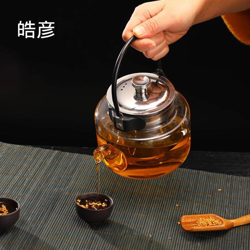 耐高温茶壶家用泡容量不锈钢过滤网茶T800批壶泡茶器玻大璃茶壶茶,餐饮具,配套器具,淘宝优惠券,粉丝福利购,淘宝优惠卷