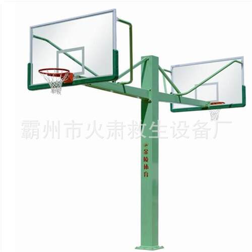 凹箱球式独悬式电动XTH臂液压篮球架挂体育馆室内篮架