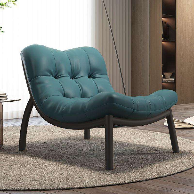 沙发椅单人轻奢式意简约设师款阳台休计闲椅厅创意懒人沙发369客