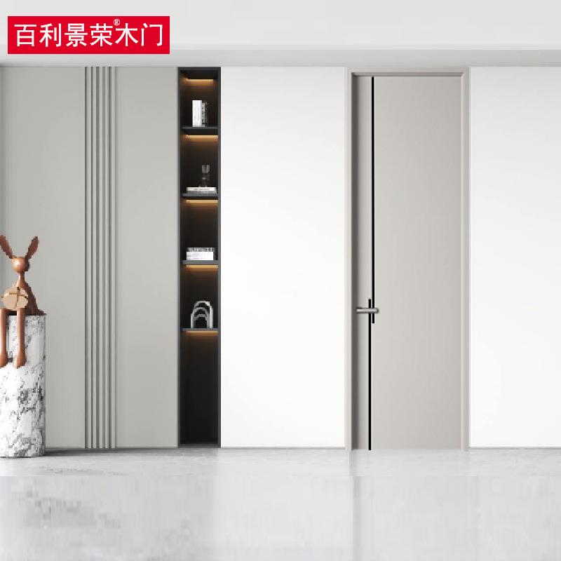 木门实木木门用卧室门复779合烤家门公酒店漆办楼免漆平开门套装