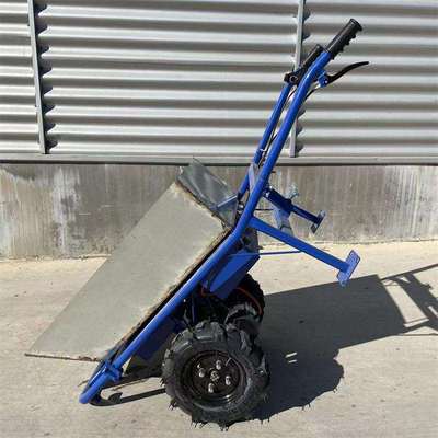 手推电地车动鸡公山越爬野坡载重老虎车果园大棚搬KFK运手推平板