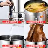 商用烧水加用厚不LXD t锈钢电热开水桶家全自动大容量加热汤桶桶