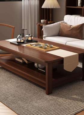 CJ025006小复古茶几家用现简约户型客厅新中式会风客茶桌新代款长