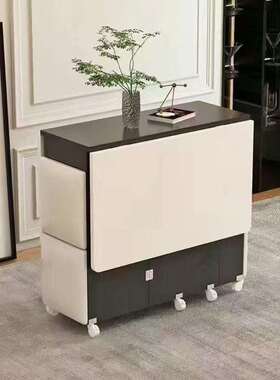 折叠桌子餐桌家用小户型人4经AL100333济型吃饭圆形桌简桌易动桌