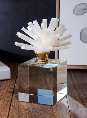 销售中心酒店别墅轻奢水晶摆件厅电视柜样面板间桌软客SF19198A房