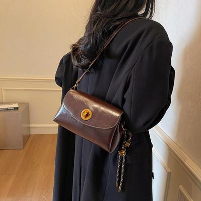 简约百搭大气极简包包女斜挎包