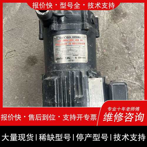 议价 维修IWAKI易威奇磁力泵MDH-25CV6 相200V 0.
