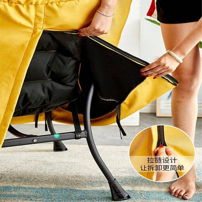 懒人沙电脑沙椅阳发台卧室休闲靠椅背VVQ女生可爱发椅子单人懒人