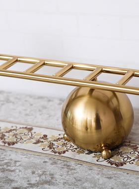 楼沉梯思物饰摆件品树脂工艺品装思想者人雕IL544塑书柜装饰创意