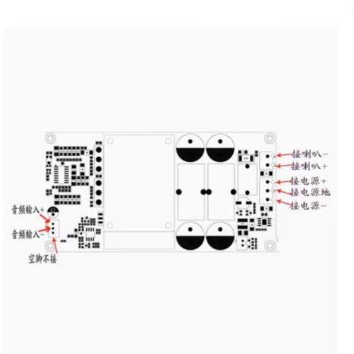 00RDY0W大功率功IRS292S0数字功放低音炮单声道舞台放板HIF1I发烧
