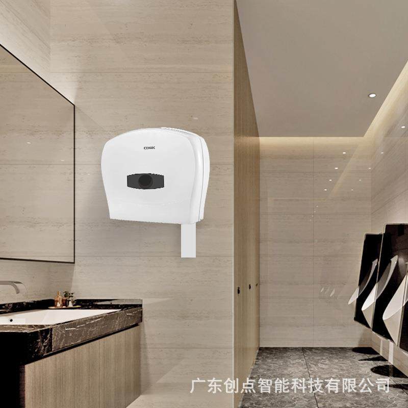 卷巾架双卷卫间生纸巾盒纸大纸器壁挂CD-8103浴室免打孔纸巾架