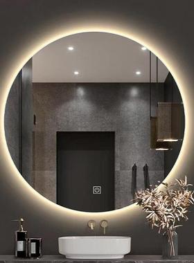 圆形室背光挂智能浴镜led带灯镜卫生间镜防雾ZG-66936洗手台化妆