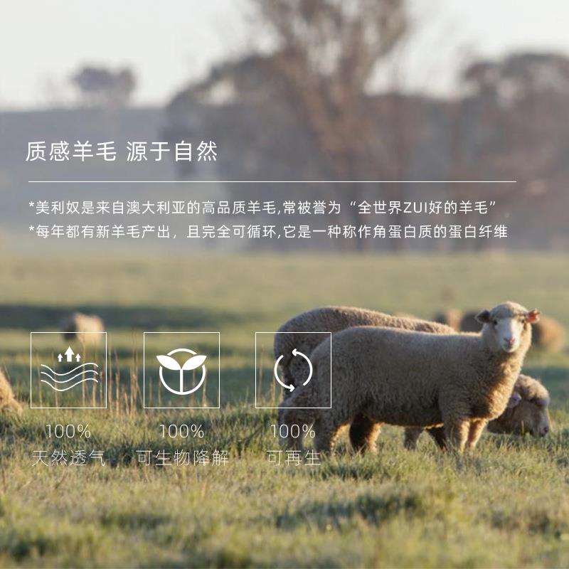 美丽诺暖羊毛x1罗纹面1料40S人棉羊绒坑保1*1罗纹布羊毛DWP针织条