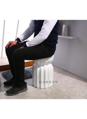 代轻奢陶瓷凳子瓷墩复瓷古美现式莲OFE花陶鼓凳网红绿色坐墩圆墩