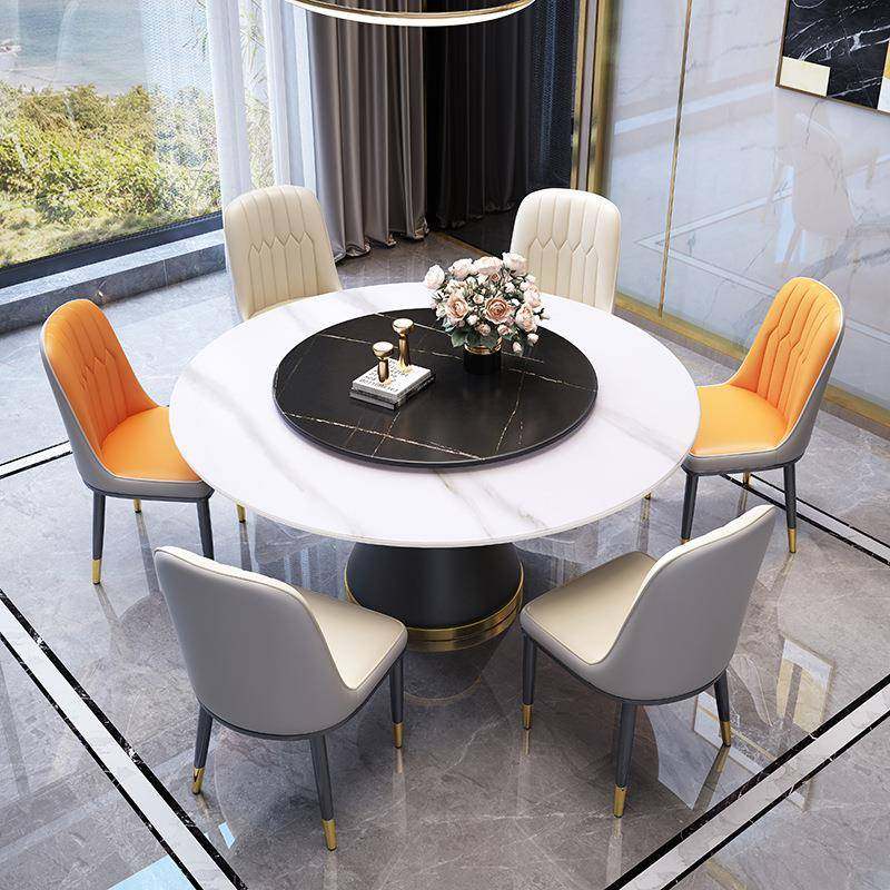 岩板餐桌组合形轻奢大圆桌216铁桶现代椅简约饭店家用小户圆型带,农机/农具/农膜,其它农用工具,淘宝优惠券,粉丝福利购,淘宝优惠卷