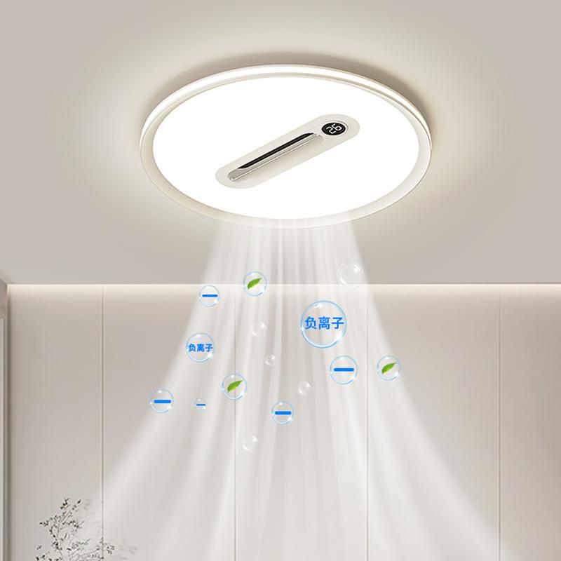 气风扇灯叶现代简约大客厅917无简风扇灯极餐厅卧室吸顶灯440L