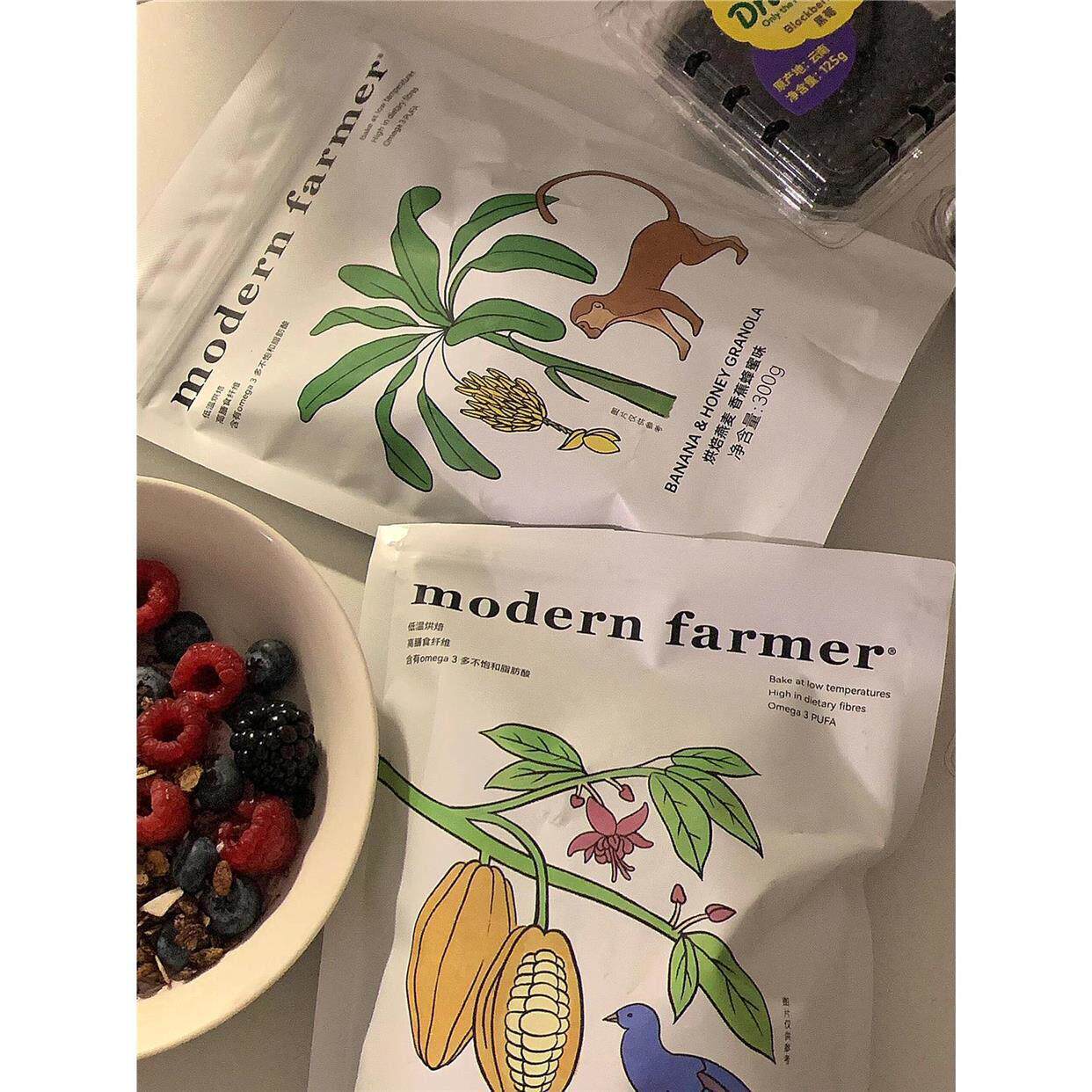 modernfarmer烘焙燕麦香蕉蜂蜜味麦片可可椰子水果早餐冲泡饮料麦