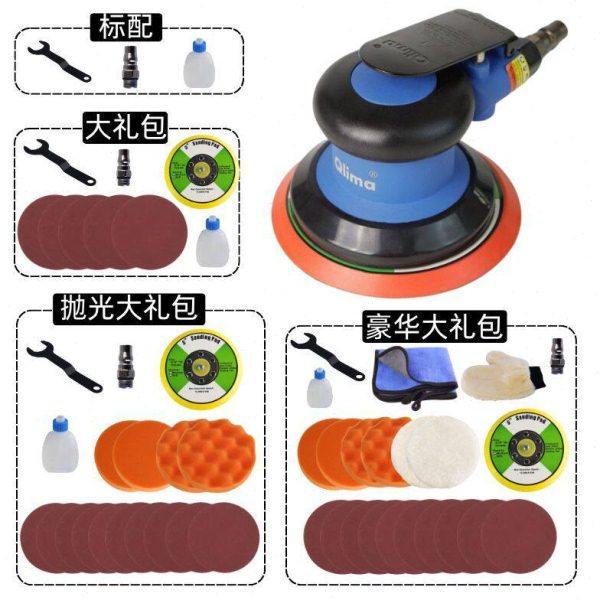 工业级5寸气动打磨机不锈钢干磨机汽车抛光机打蜡机圆盘抛光机,五金/工具,气动磨光机,淘宝优惠券,粉丝福利购,淘宝优惠卷