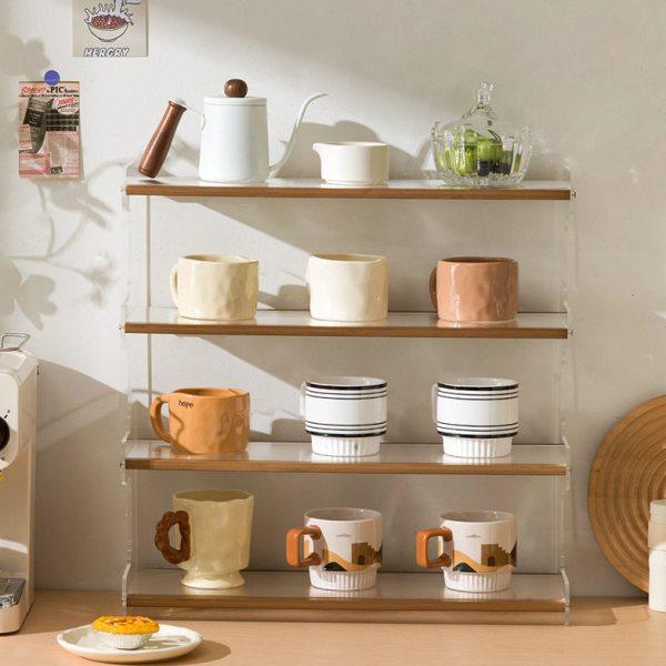 桌面置物架家用桌上收纳架餐桌整理架书桌多层书架公桌分层架子,收纳整理,书桌收纳置物架,淘宝优惠券,粉丝福利购,淘宝优惠卷