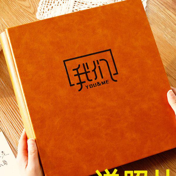 6寸1000张相册本大容量家庭版影集纪念册记录情侣照片收纳皮质5寸