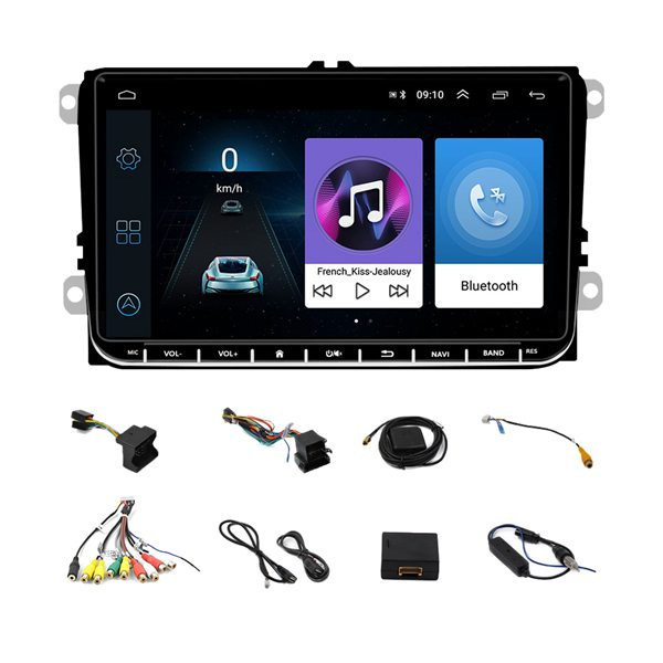 9寸车机导航 汽车中控内置无线carplay模块安卓大屏车载导航仪