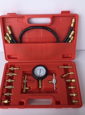 厂家批发TU-114汽车燃油压力表汽油压力表检测汽车维修汽保工具