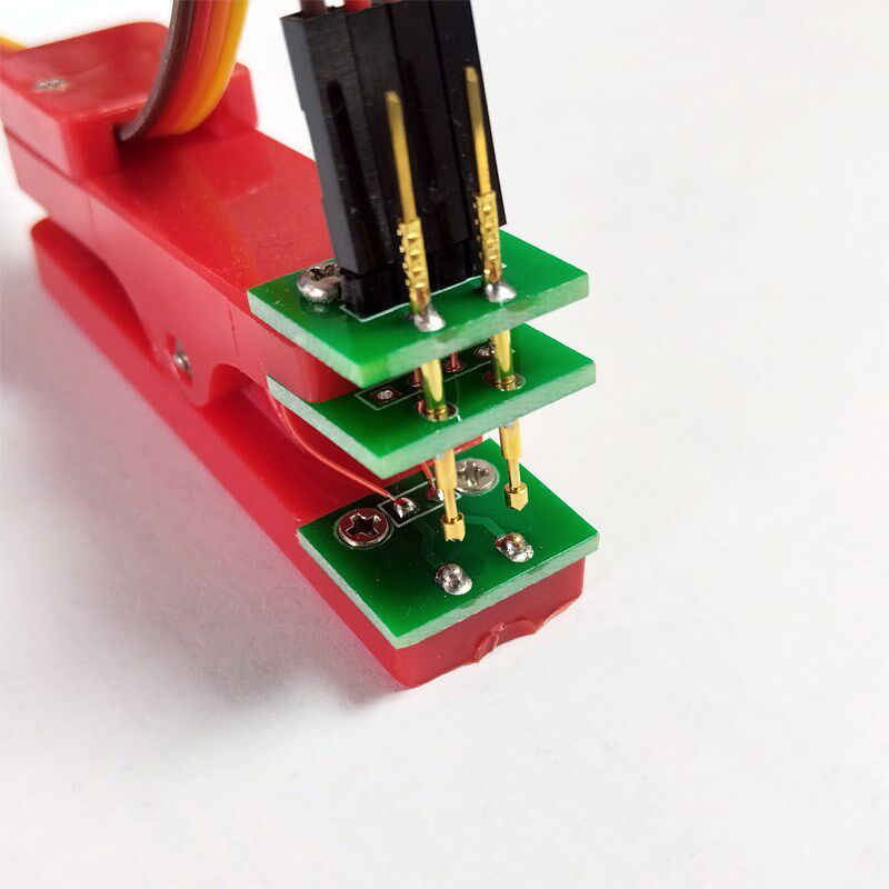 快速接线排接端子双面夹具2.54间距PCB软板