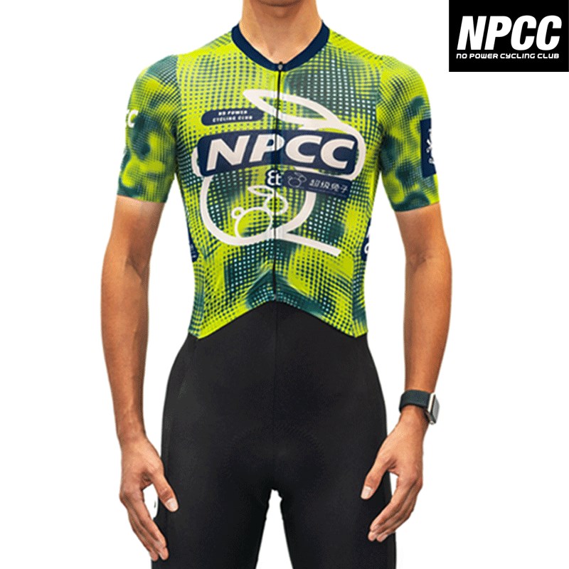 NPCC X超级兔子车队连体服骑行裤连身骑行服2025新款男女骑行短裤