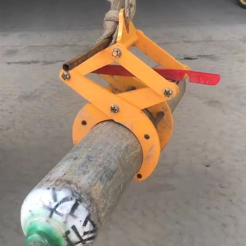 YG圆钢圆管起重吊具夹钳水泥管吊装自动夹具电线杆夹子钢管吊钳