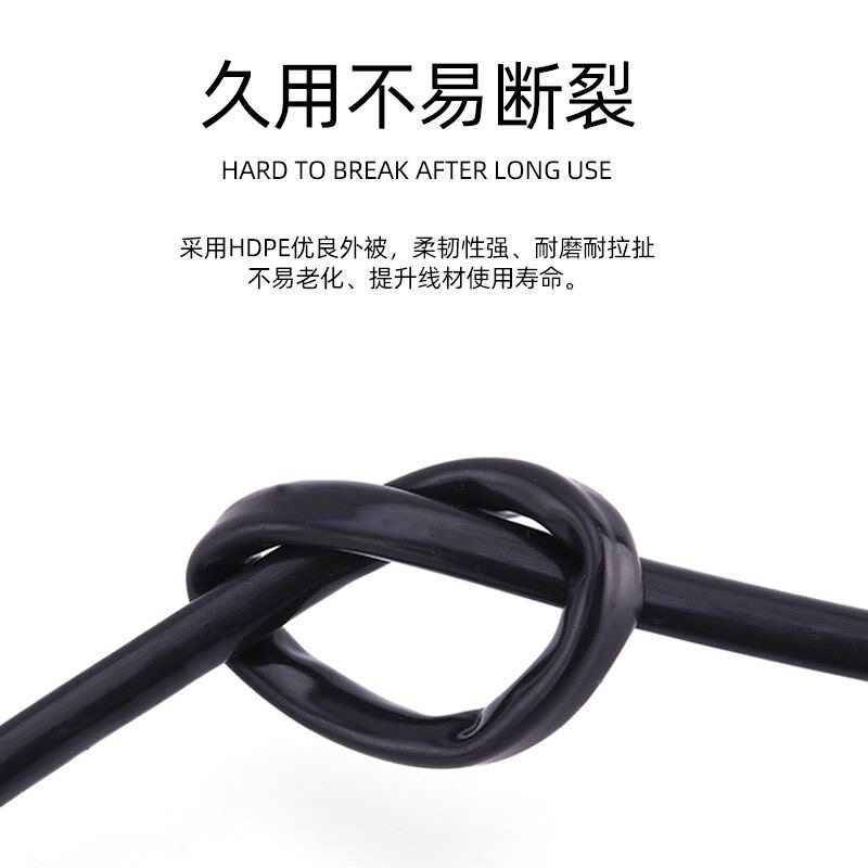 安普4芯8芯带电源一体线纯无氧铜监控室外复合线网路综合线300米