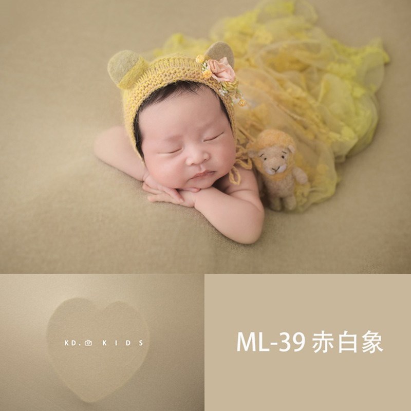 超柔高弹婴儿拍照针织背景布 新生儿摄影宝宝满月百天照毛毯道具