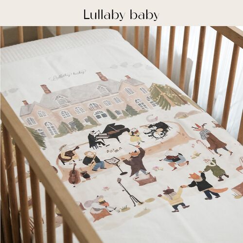 lullabybaby婴儿隔尿垫防水可水洗新生儿宝宝隔尿垫儿童床垫四季