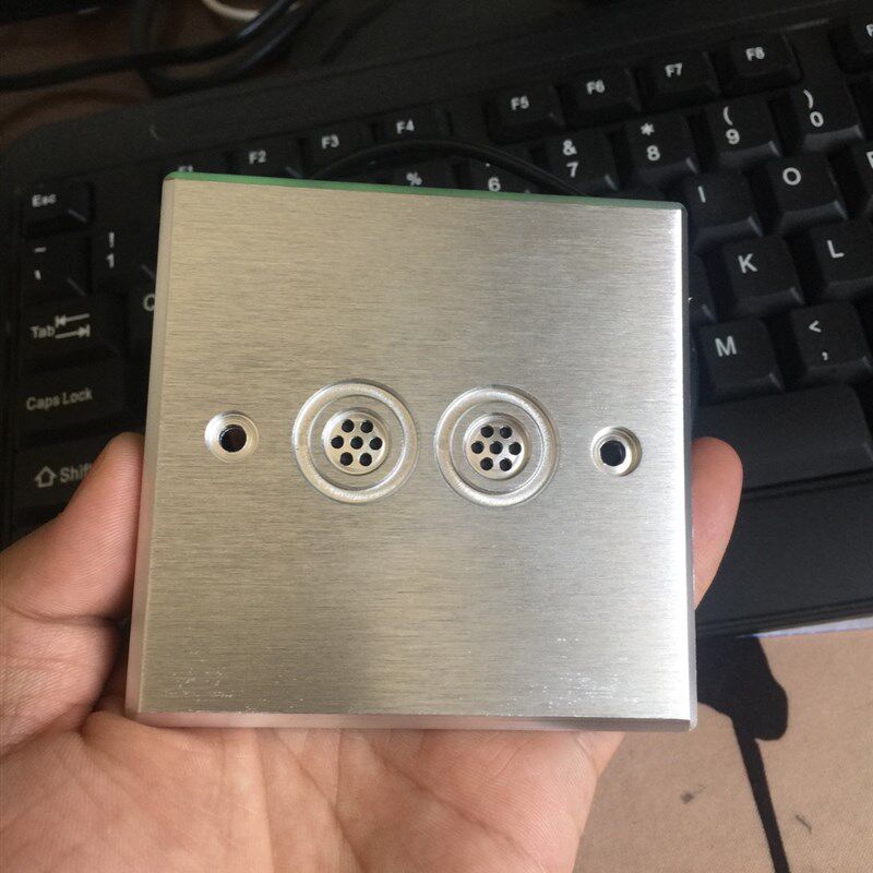 峰火烽火HD-58K防爆拾音器86面板式拾音器监控专用双麦克风录音降