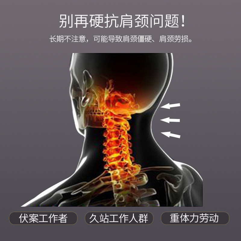 枕头助睡眠护颈椎枕芯家用一对沈头保健大人护颈加枕套不塌陷整头