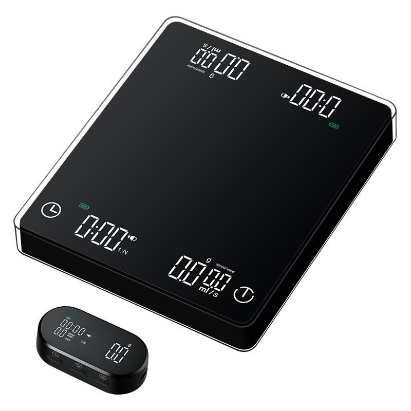 迷你智能意式手冲咖啡电子秤专用粉水比计时器蓝牙小型家用克称量
