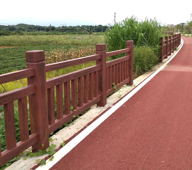国标八格仿木栏杆户外围墙栏杆混凝土栏杆桥景区河道围栏公园栅栏