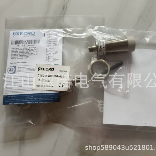 全新XECRO电感式接近开关CHT12-S4ANC60-A2SCHT12-S4ANC60-A2T
