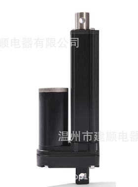 电动推杆3500N金属齿轮行程100MM推杆电机12V24V行程可线性执行器